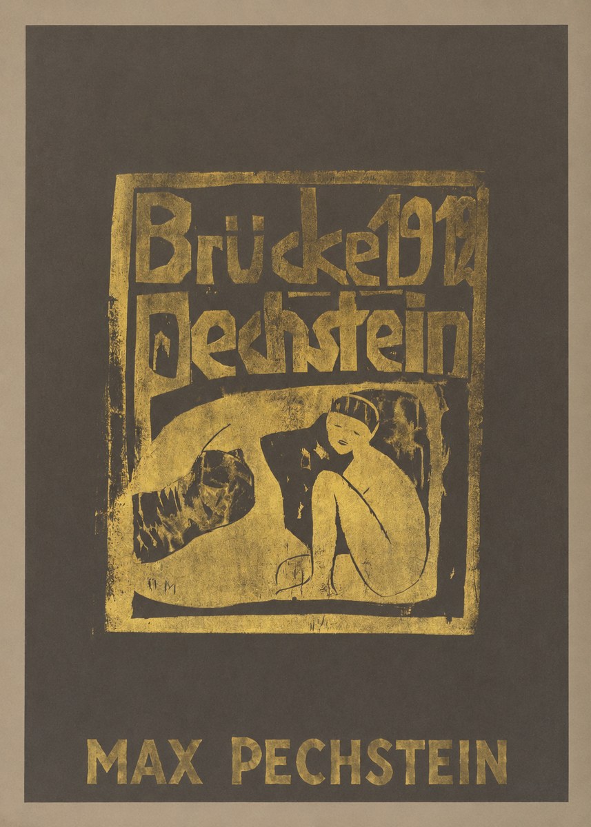 Max Pechstein Brücke 1912 Pechstein No1 - Poster