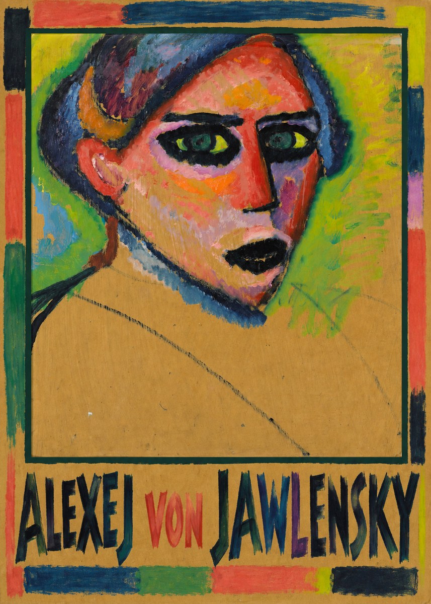 Alexej von Jawlensky Expressionist Head No1 - Poster