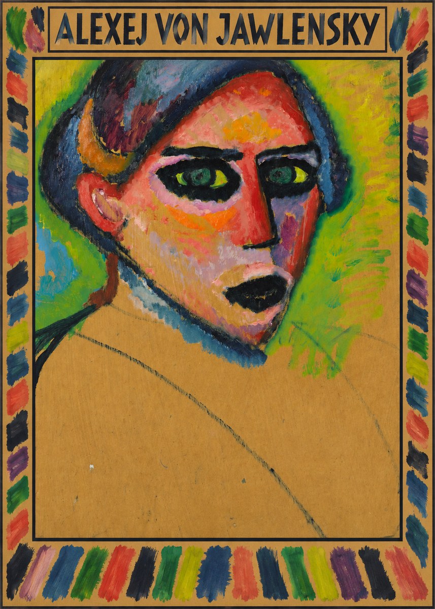 Alexej von Jawlensky Expressionist Head No5 - Poster