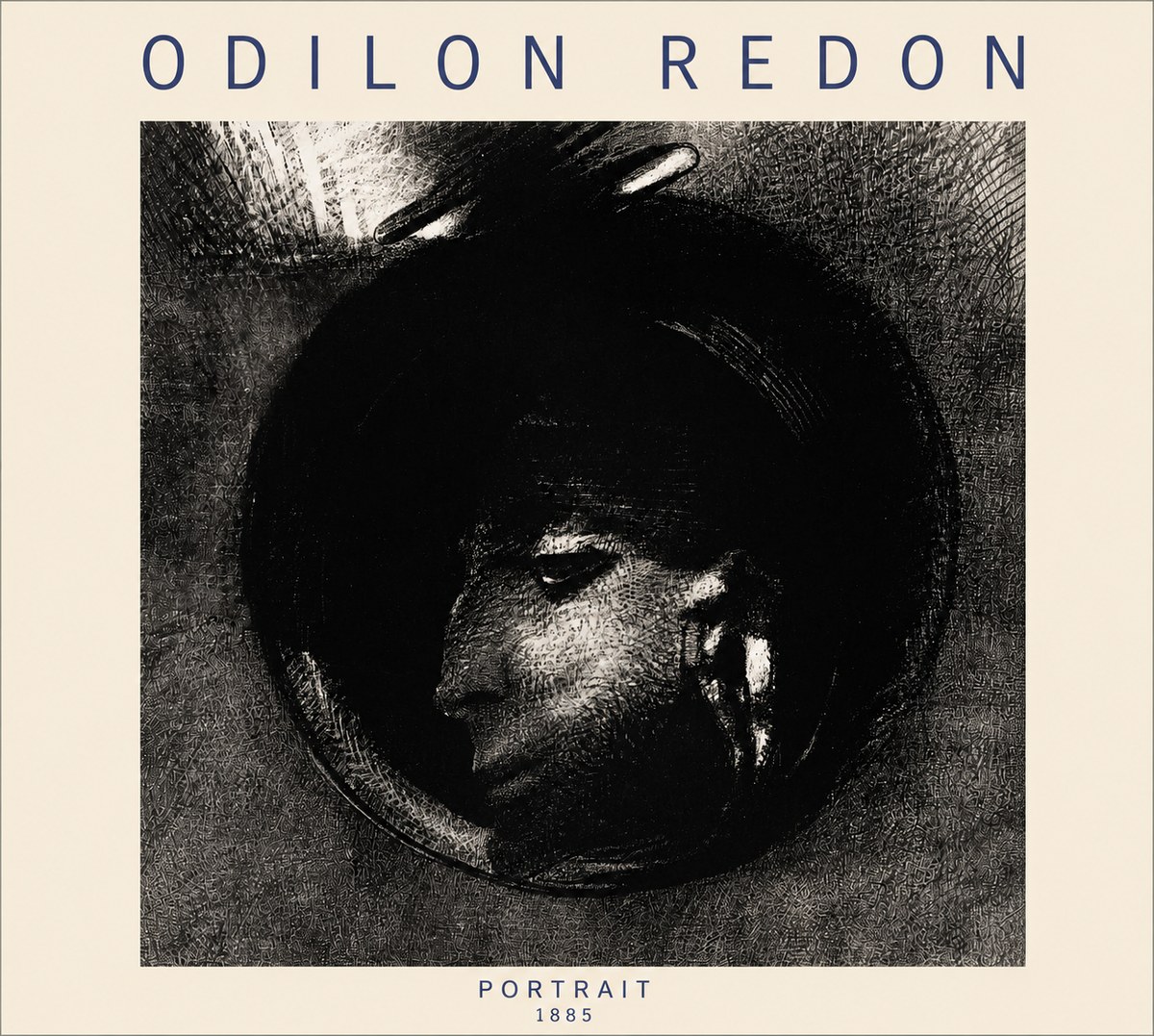 Odilon Redon Portrait No4 - Poster