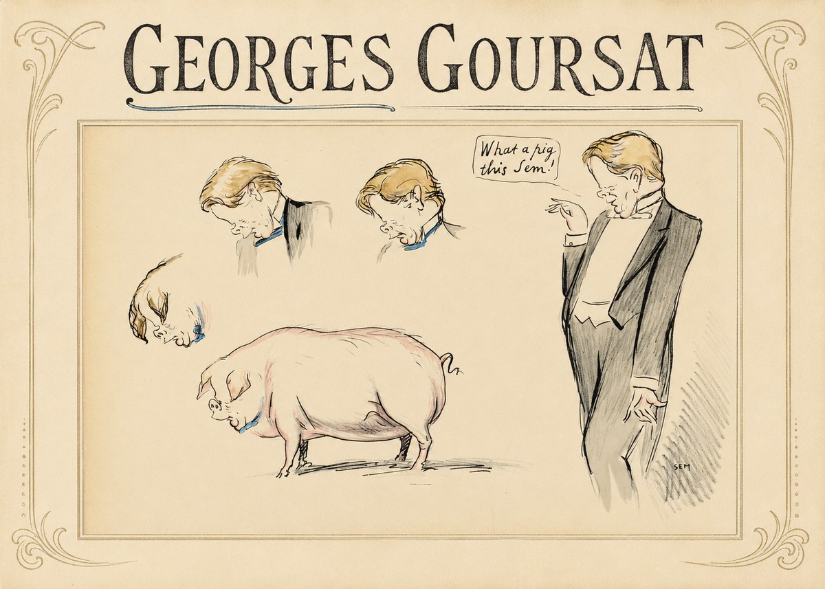 Georges Goursat Georges Goursat I No1 - Poster