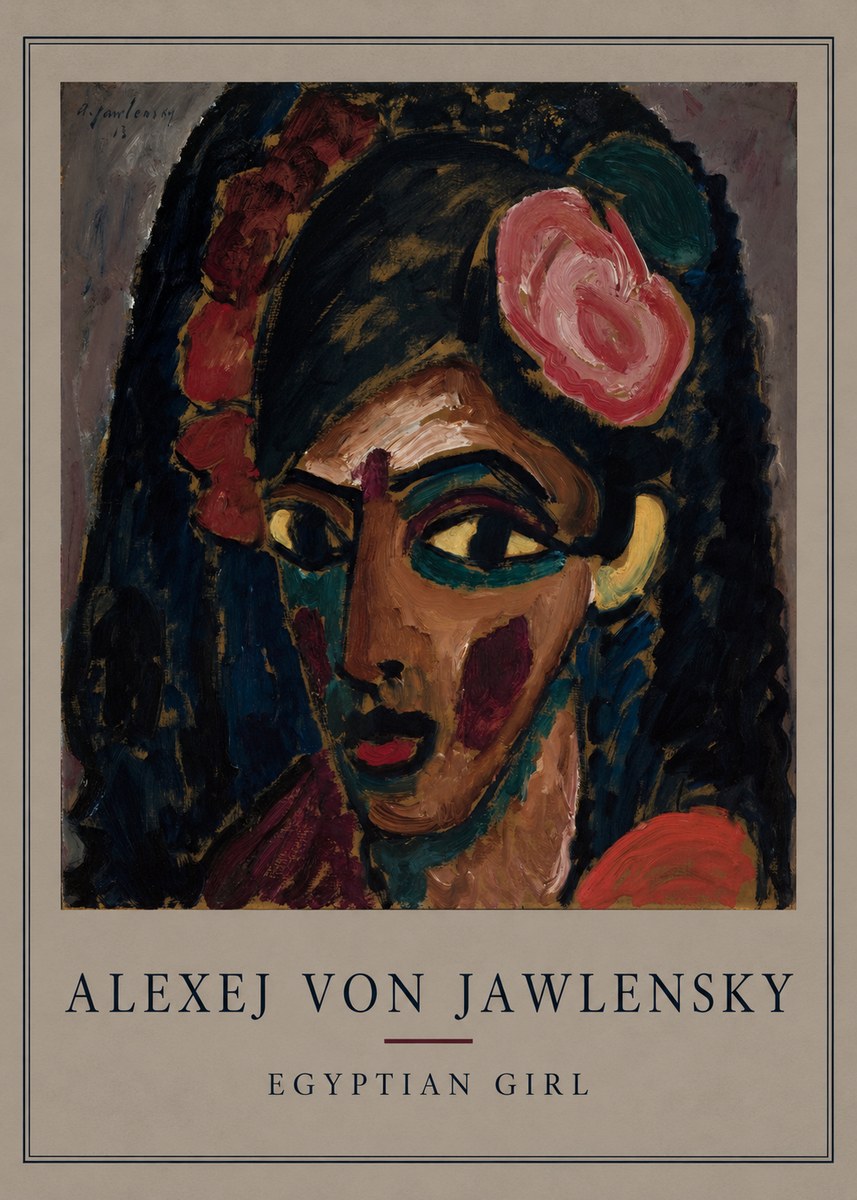 Alexej von Jawlensky Egyptian Girl No4 - Poster
