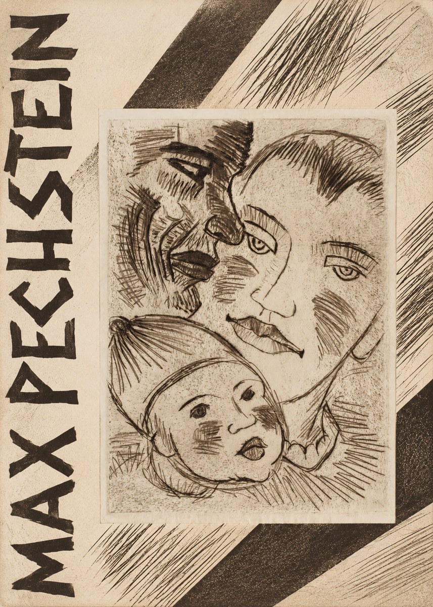 Max Pechstein Fischerfamilie No4 - Poster