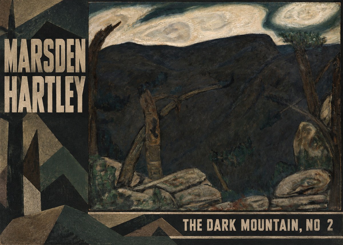 Marsden Hartley The Dark Mountain, No. 2 No2 - Poster