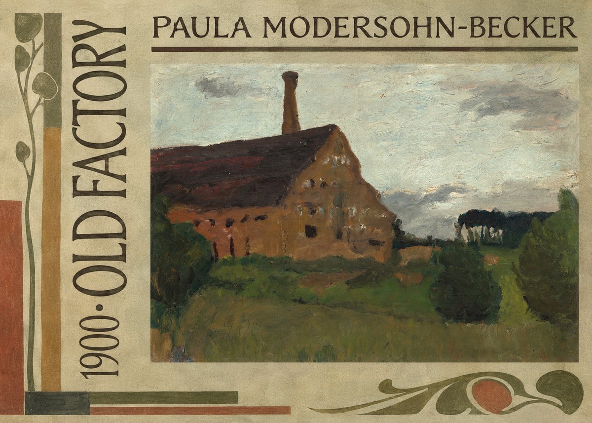 Paula Modersohn-Becker Old Factory No3 - Poster