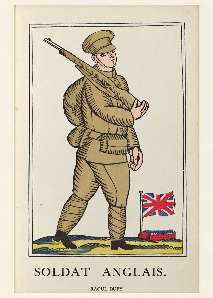 Raoul Dufy Soldat Anglais. No6 - Poster