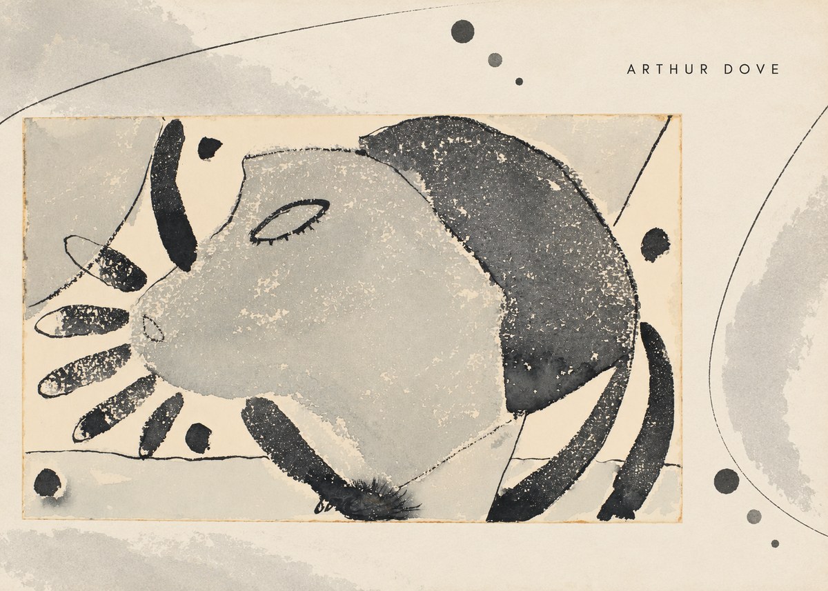 Arthur Dove Head No6 - Poster