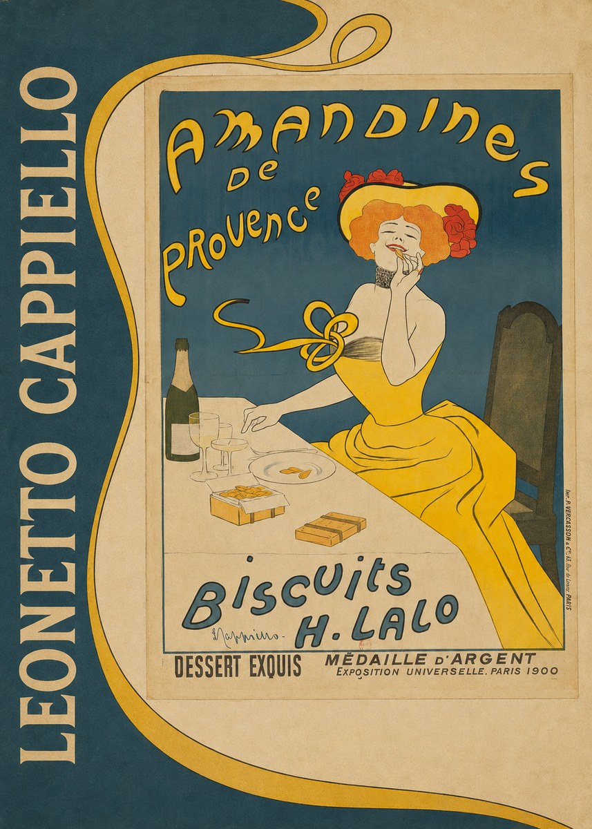 Leonetto Cappiello Amandines De Provence Biscuits H. Lalo II No2 - Poster