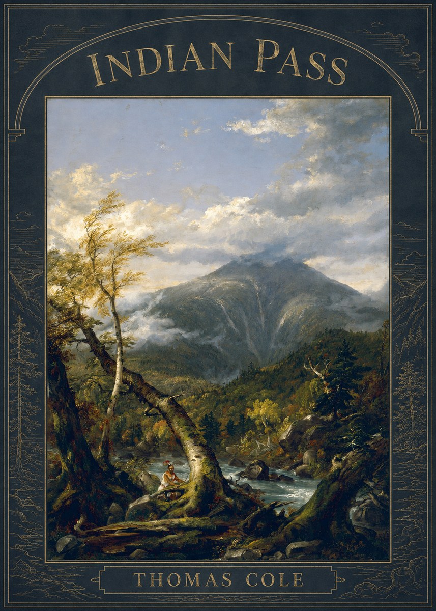 Thomas Cole Indian Pass I No4 - Poster