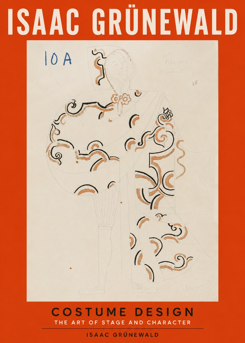 Isaac Grünewald Costume Design VIII No3 - Poster