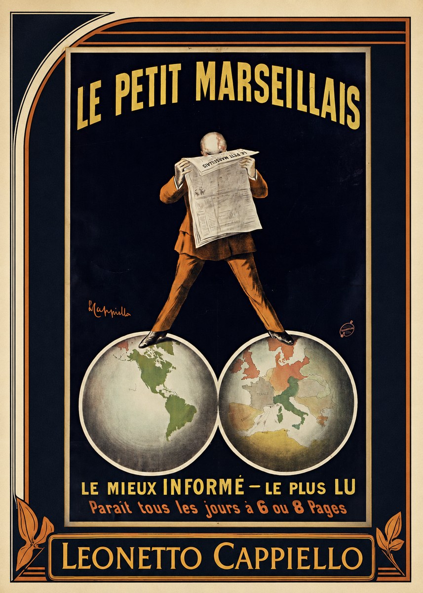 Leonetto Cappiello Le Petit Marseillais No1 - Poster