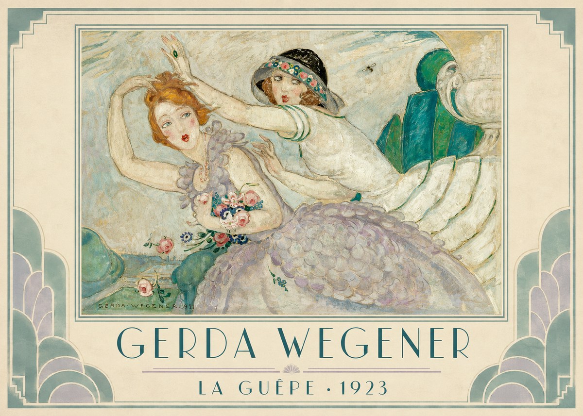 Gerda Wegener La Guêpe No1 - Poster