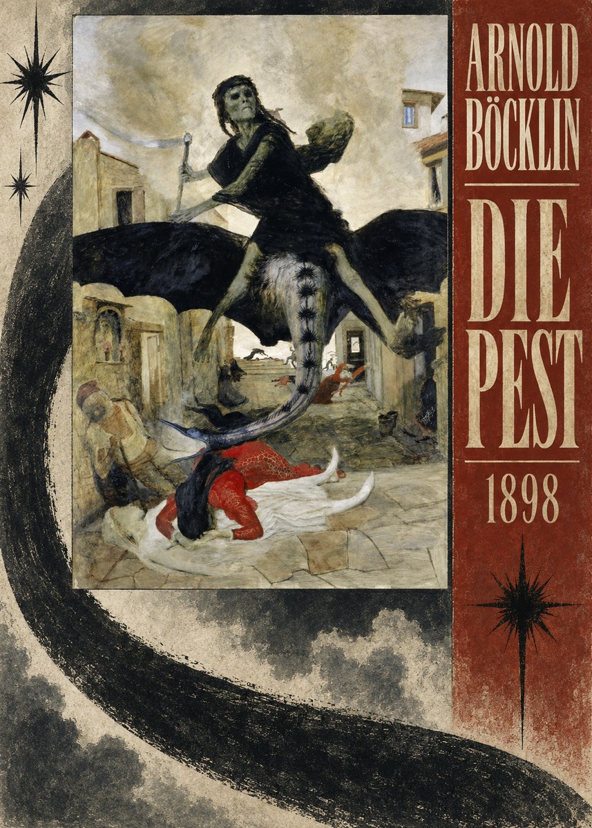 Arnold Böcklin Die Pest II No6 - Poster