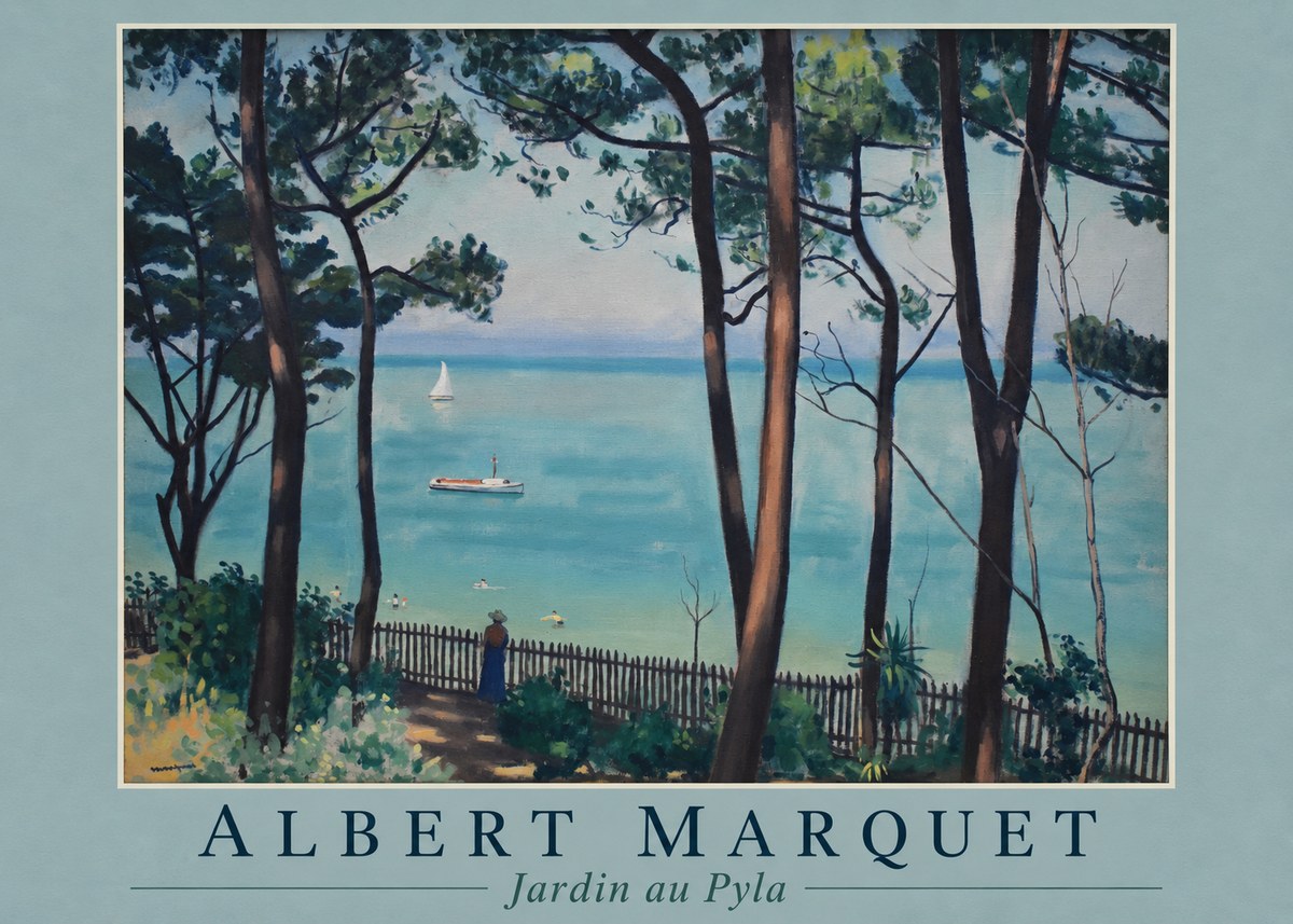 Albert Marquet Jardin Au Pyla No1 - Poster