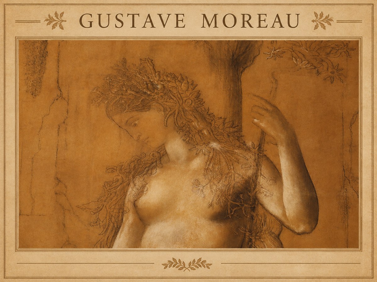 Gustave Moreau Daphne No1 - Poster
