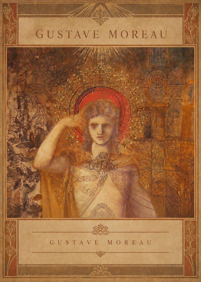 Gustave Moreau The Messenger No2 - Poster
