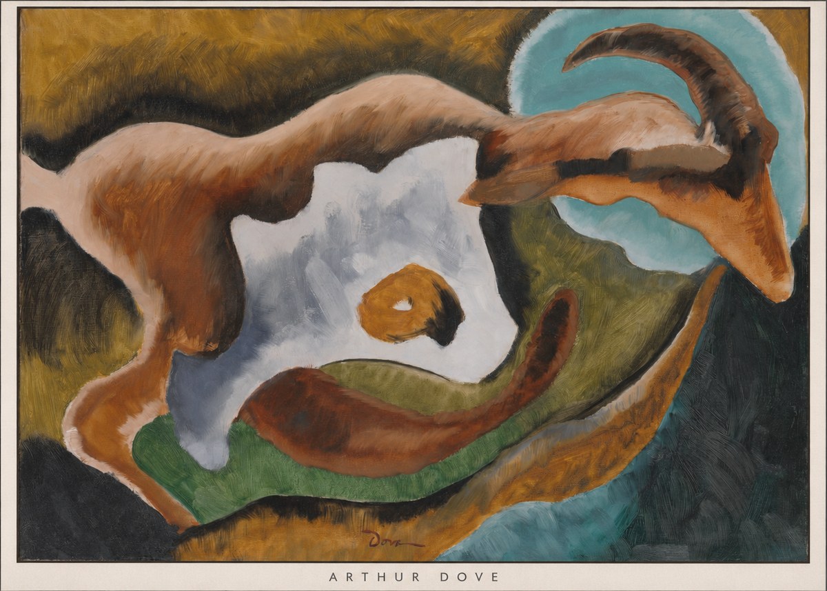 Arthur Dove Goat No5 - Poster