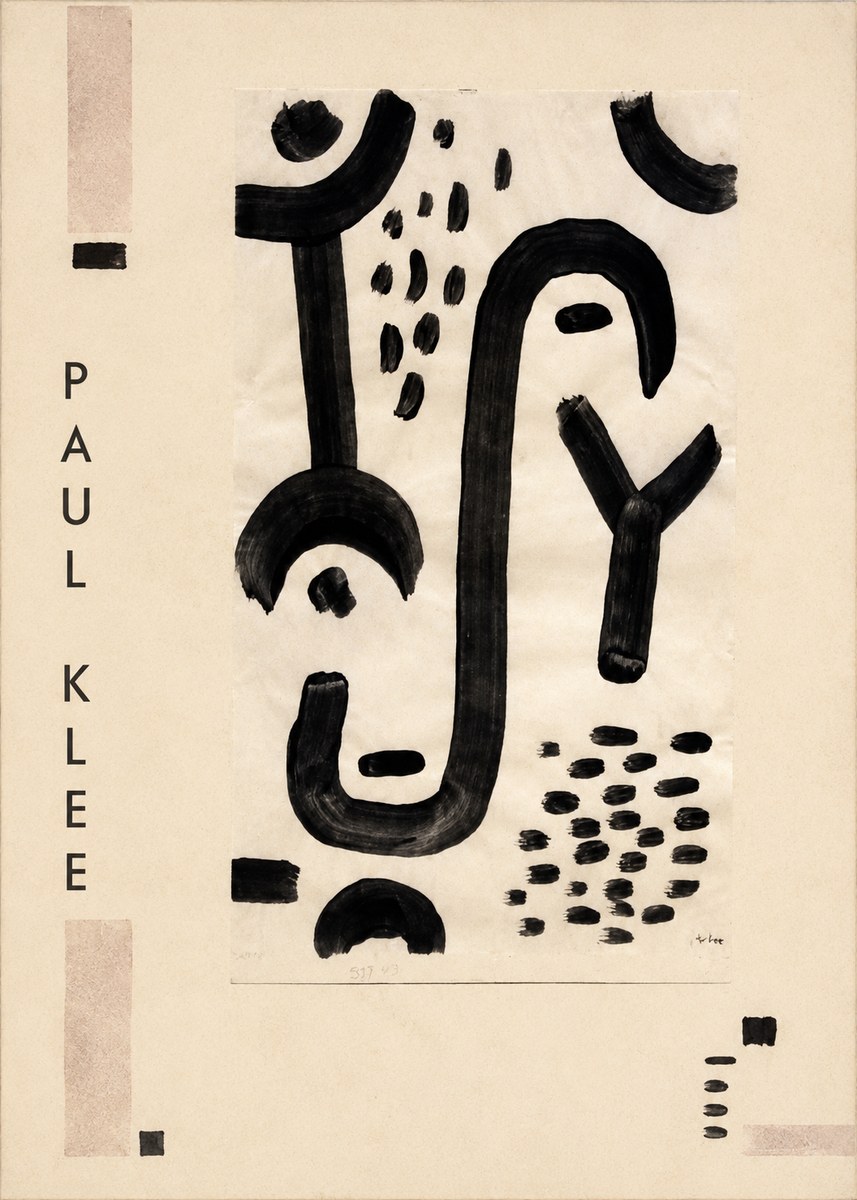 Paul Klee Face of the Goddess No2 - Poster