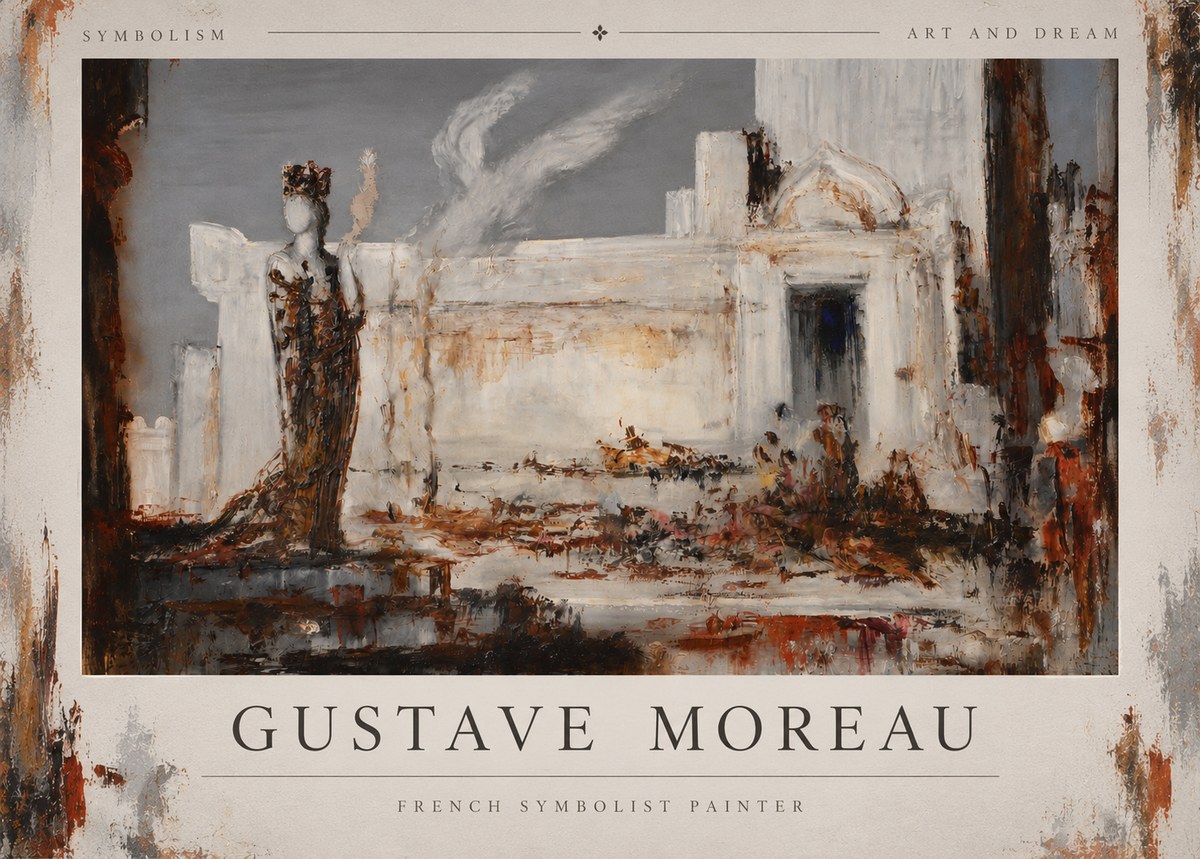 Gustave Moreau Untitled I No2 - Poster