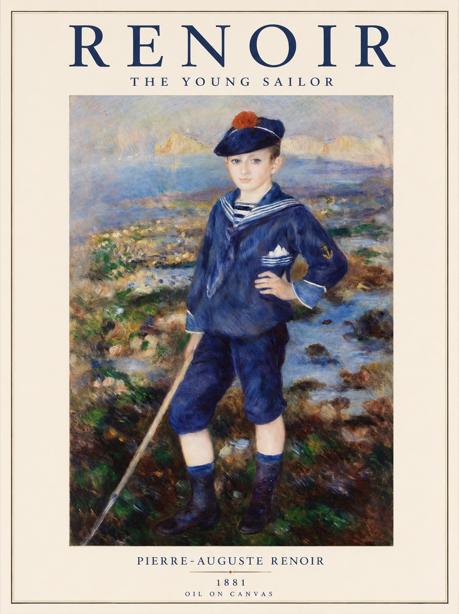 Renoir The Young Sailor No1 - Poster