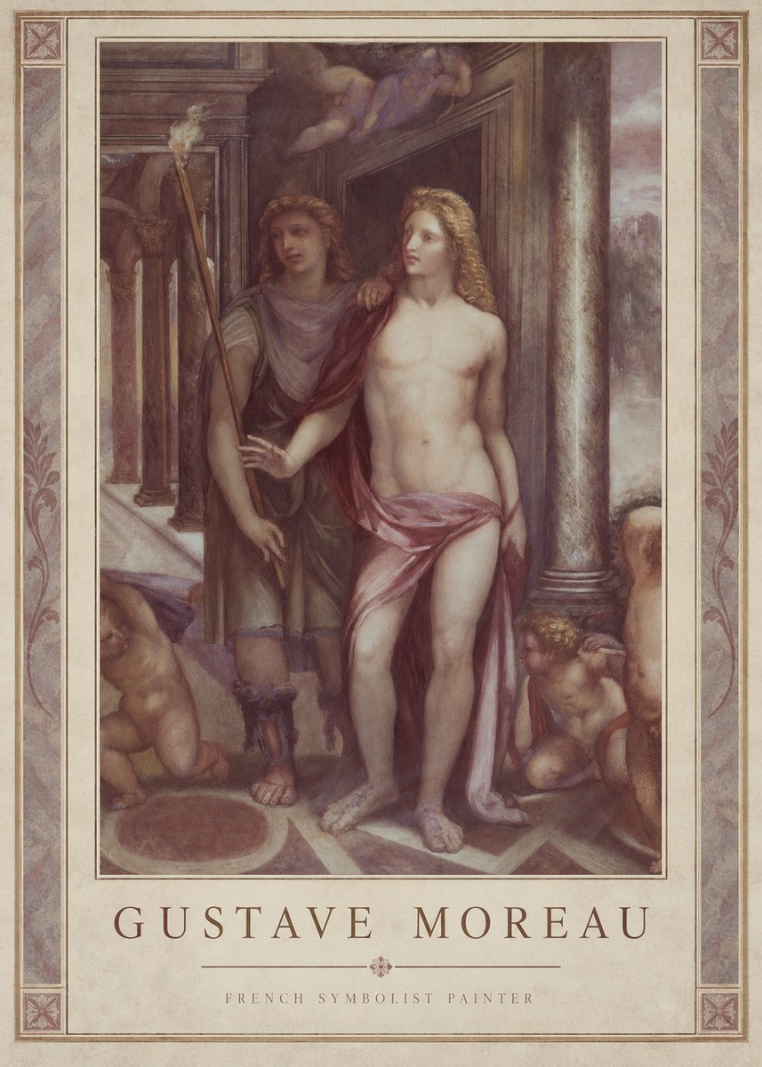 Gustave Moreau Youth No1 - Poster
