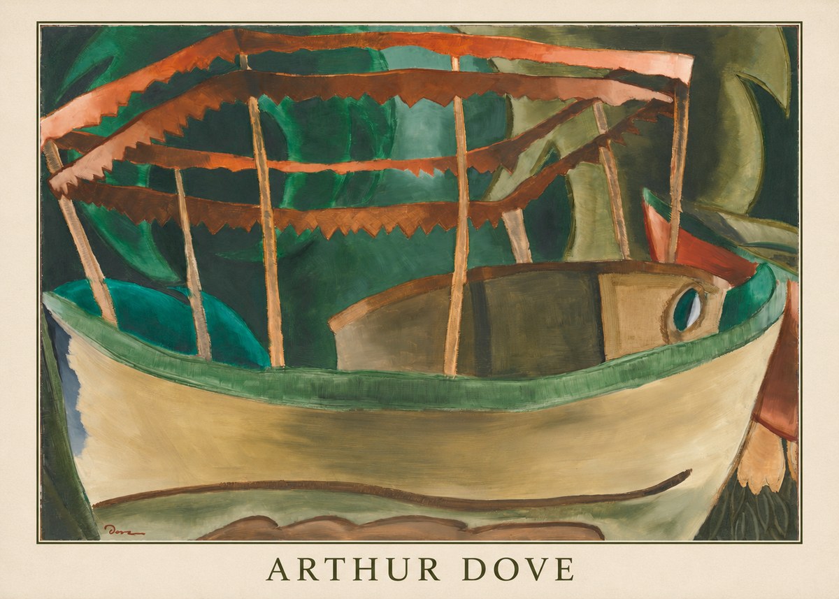 Arthur Dove Ferry Boat No4 - Poster