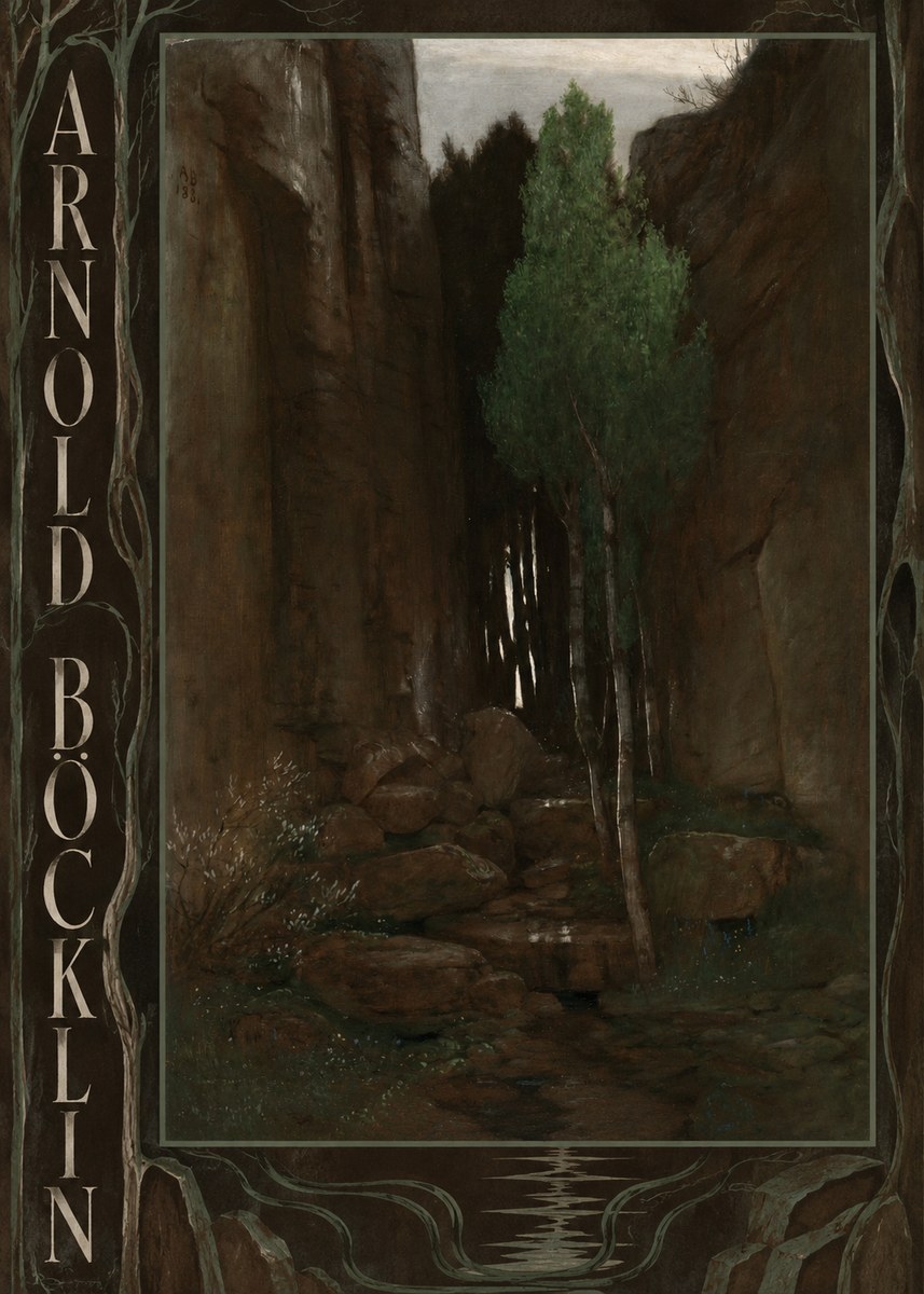 Arnold Böcklin Sacred Grove II No5 - Poster