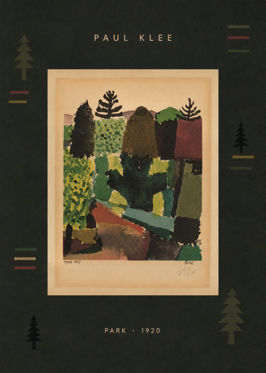 Paul Klee Park I No6 - Poster