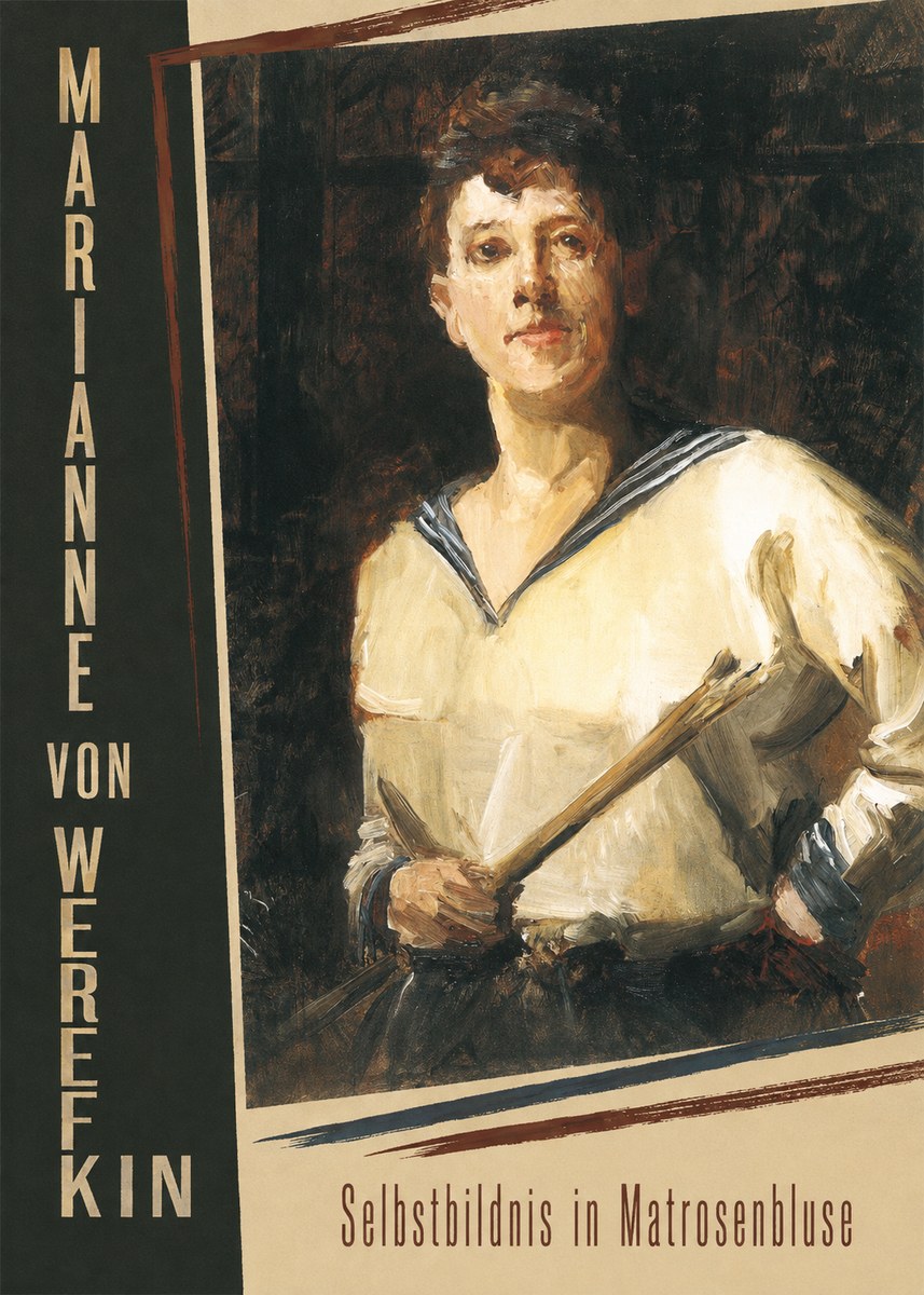 Marianne von Werefkin Selbstbildnis in Matrosenbluse No2 - Poster