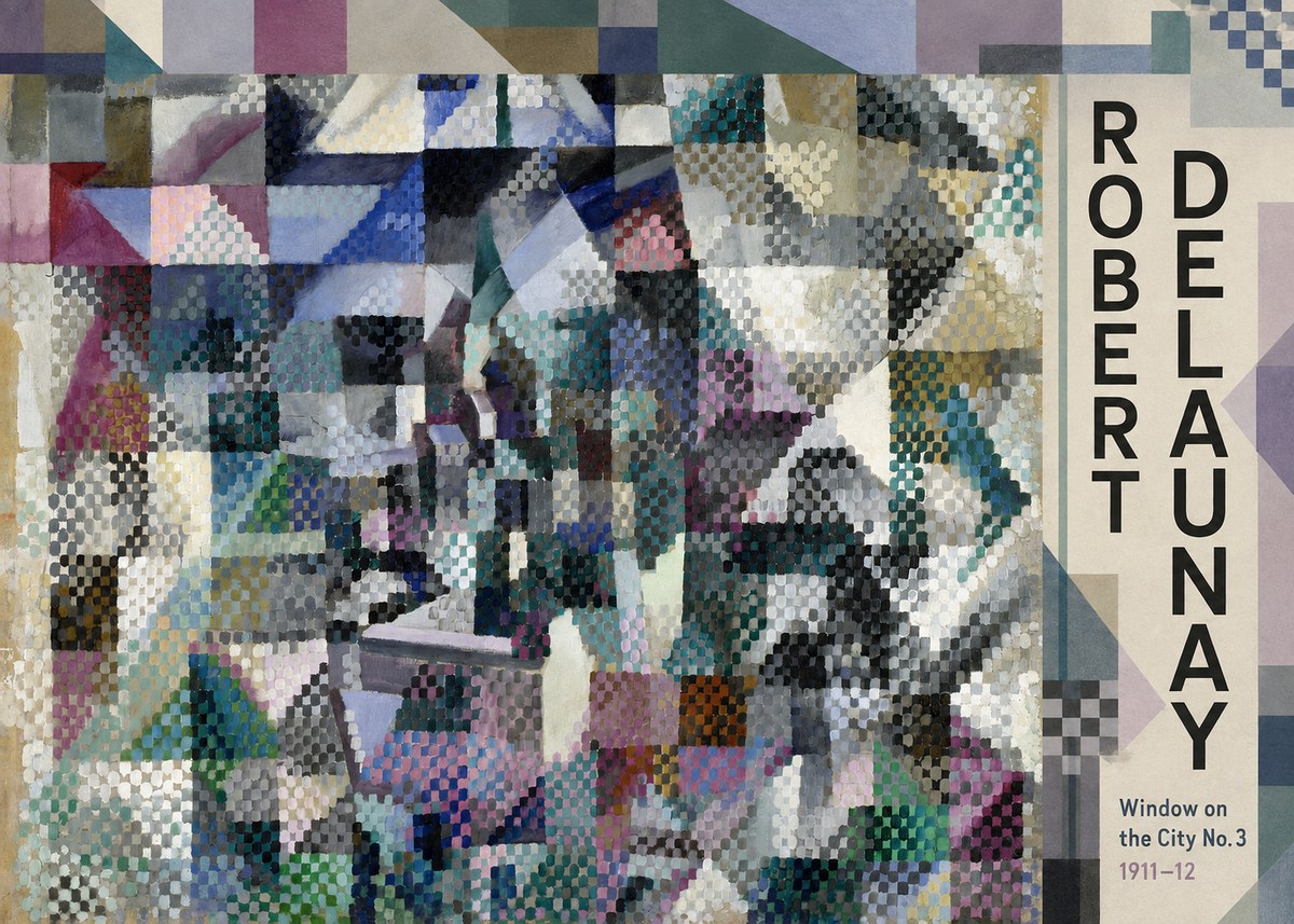 Robert Delaunay Window on the City No. 3 No2 - Poster