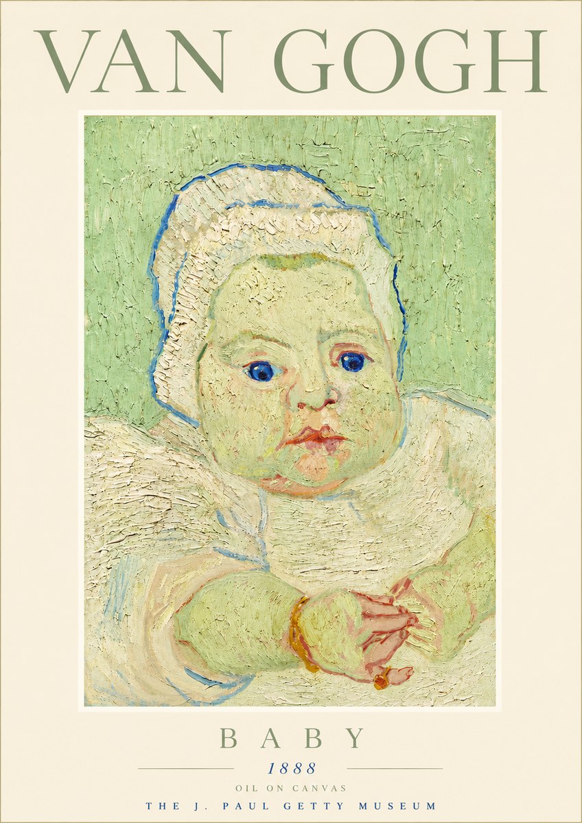 Van Gogh Baby No4 - Poster