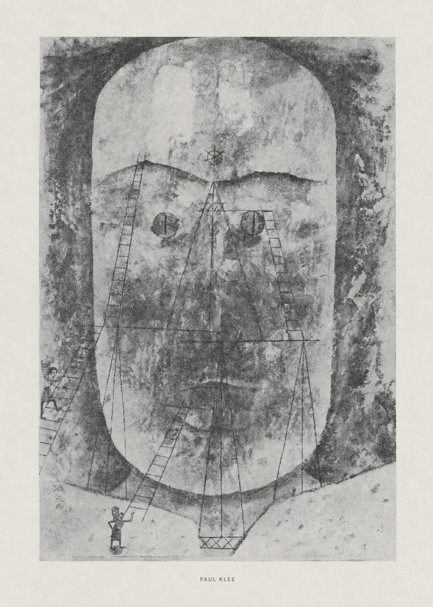 Paul Klee Monument in the Fertile Land No6 - Poster