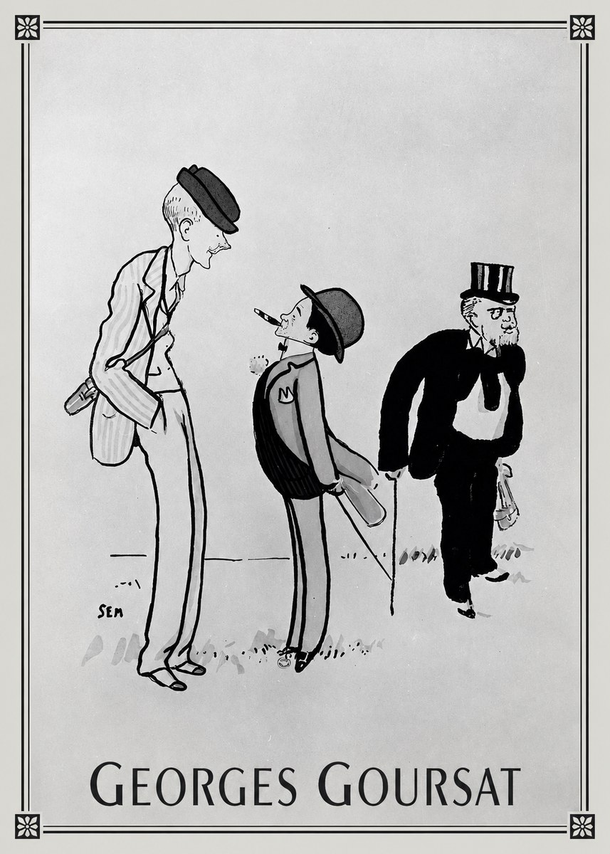 Georges Goursat Georges Goursat V No1 - Poster