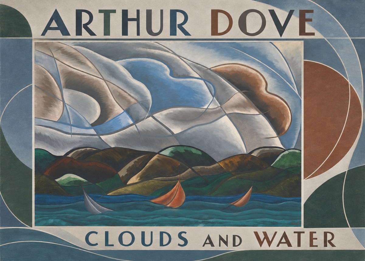 Arthur Dove Clouds and Water No3 - Poster