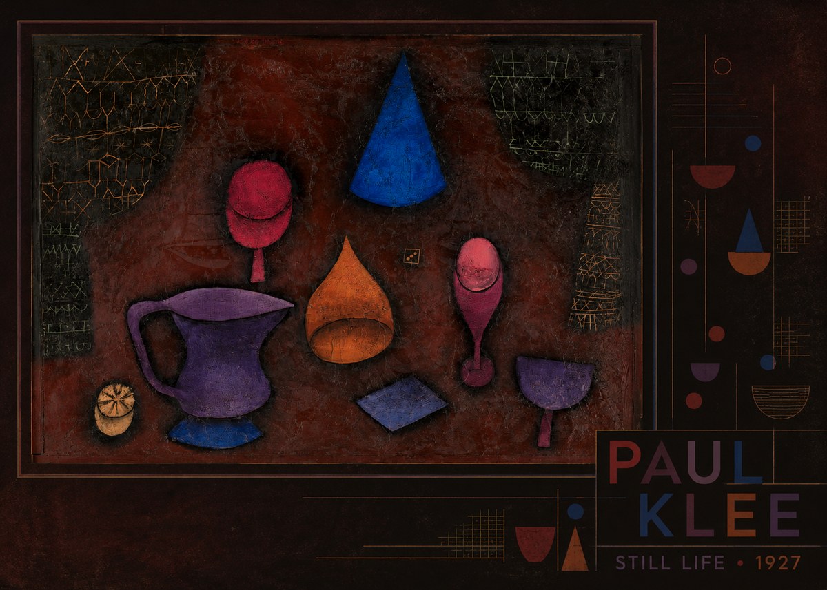 Paul Klee Still Life No4 - Poster