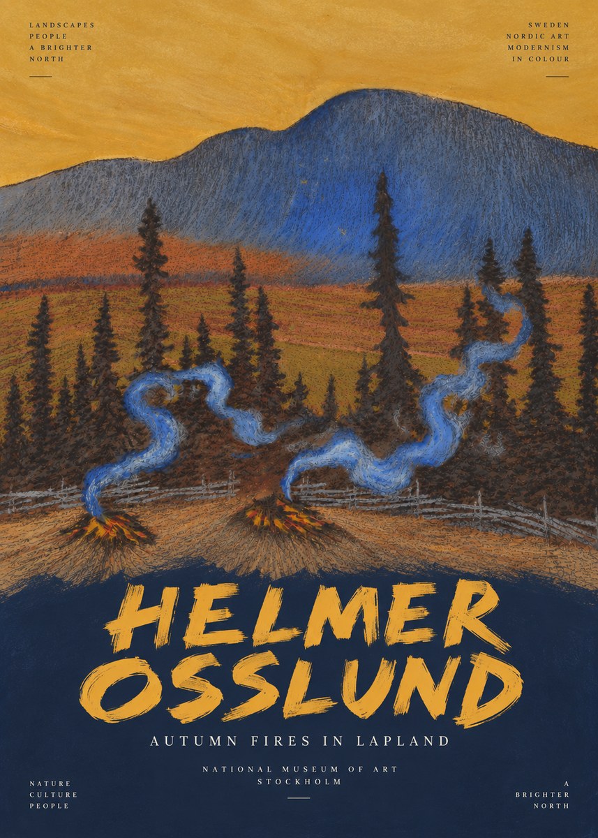 Helmer Osslund Twilight in the North No5 - Poster