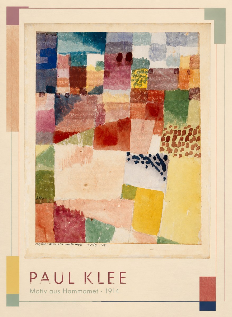 Paul Klee Motiv Aus Hammamet No1 - Poster