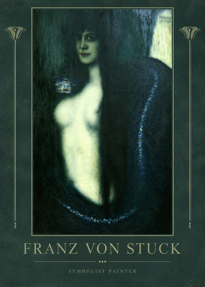 Franz von Stuck Die Sünde No2 - Poster