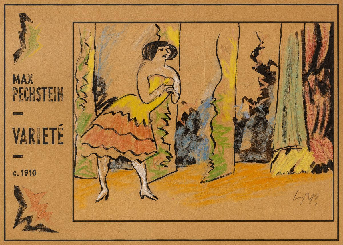 Max Pechstein Varieté No2 - Poster