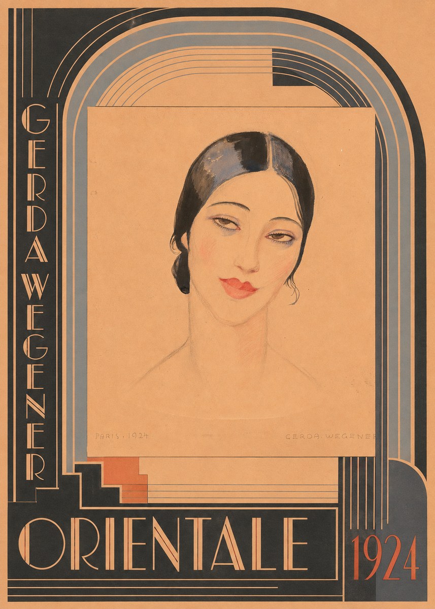 Gerda Wegener Orientale No6 - Poster