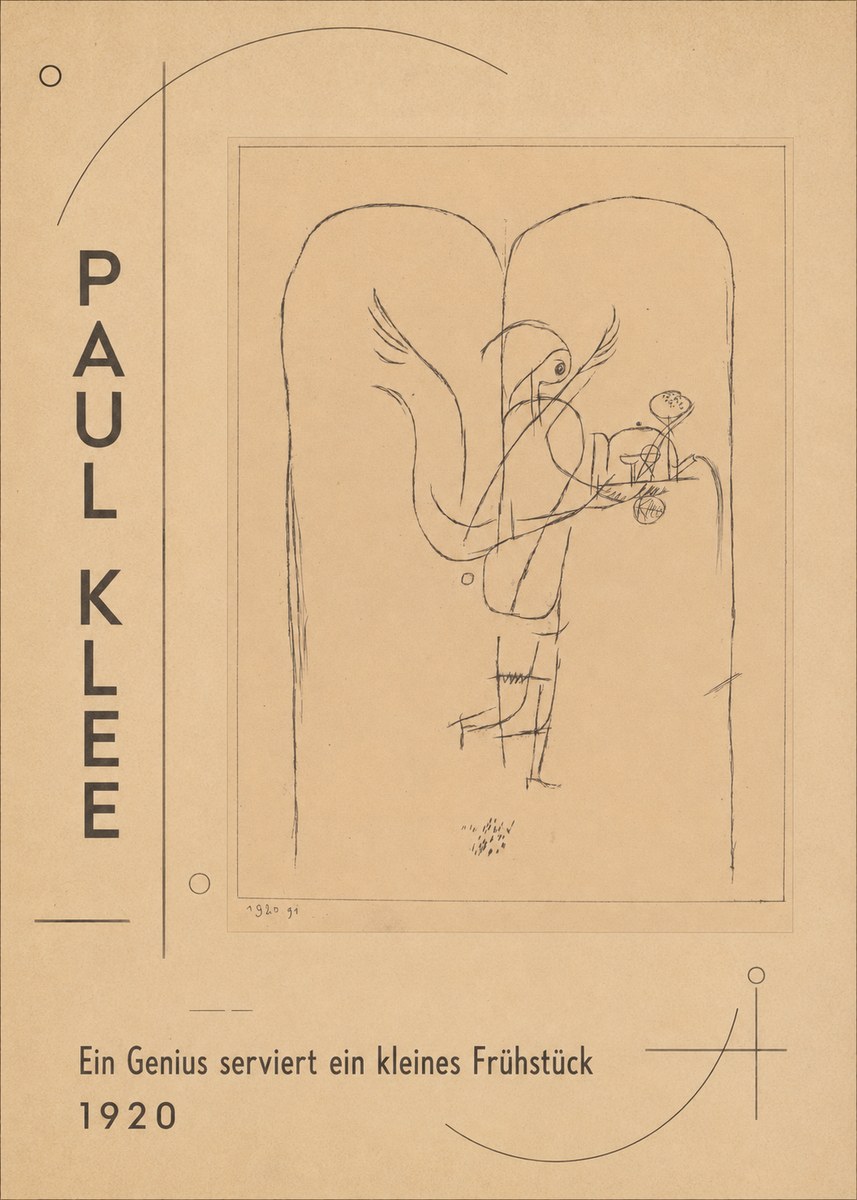 Paul Klee Ein Genius Serviert Ein Kleines Frühstück No2 - Poster