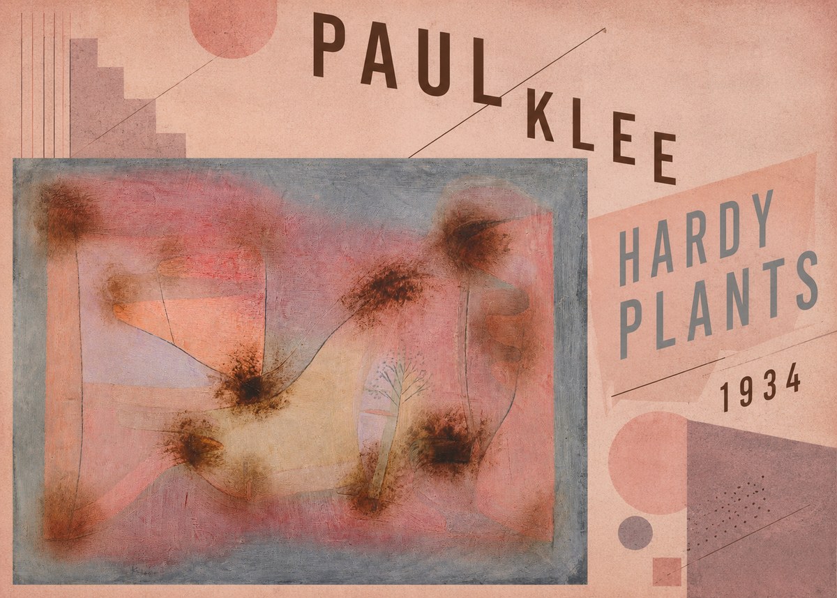 Paul Klee Hardy Plants II No5 - Poster