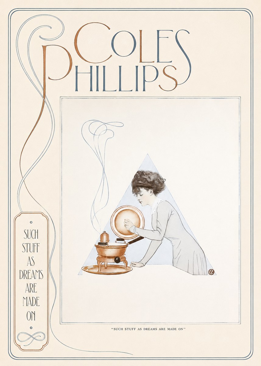 Coles Phillips Such Stuff as Dreams Are Made On No2 - Poster
