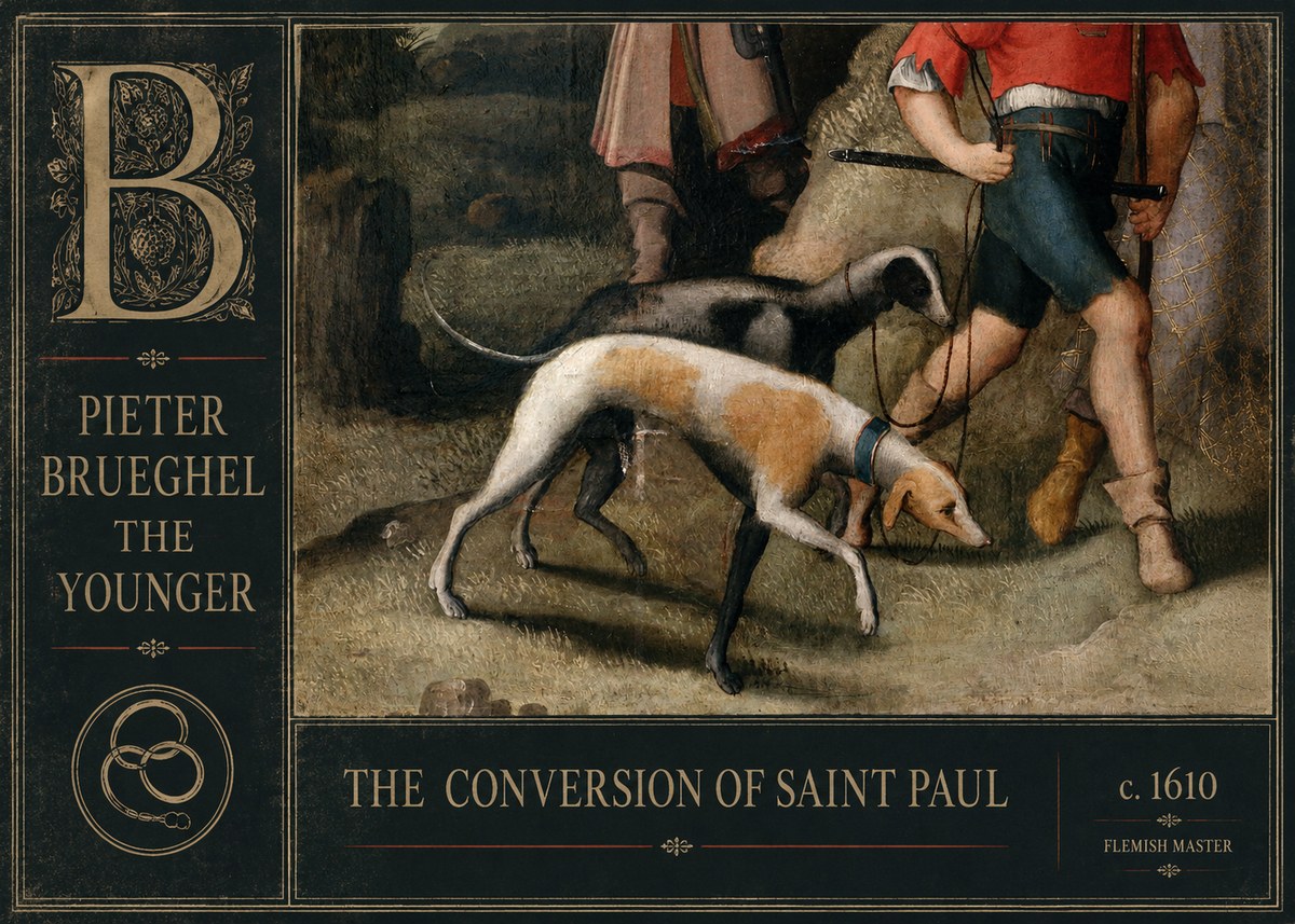 Pieter Bruegel The Conversion of Saint Paul II No5 - Poster