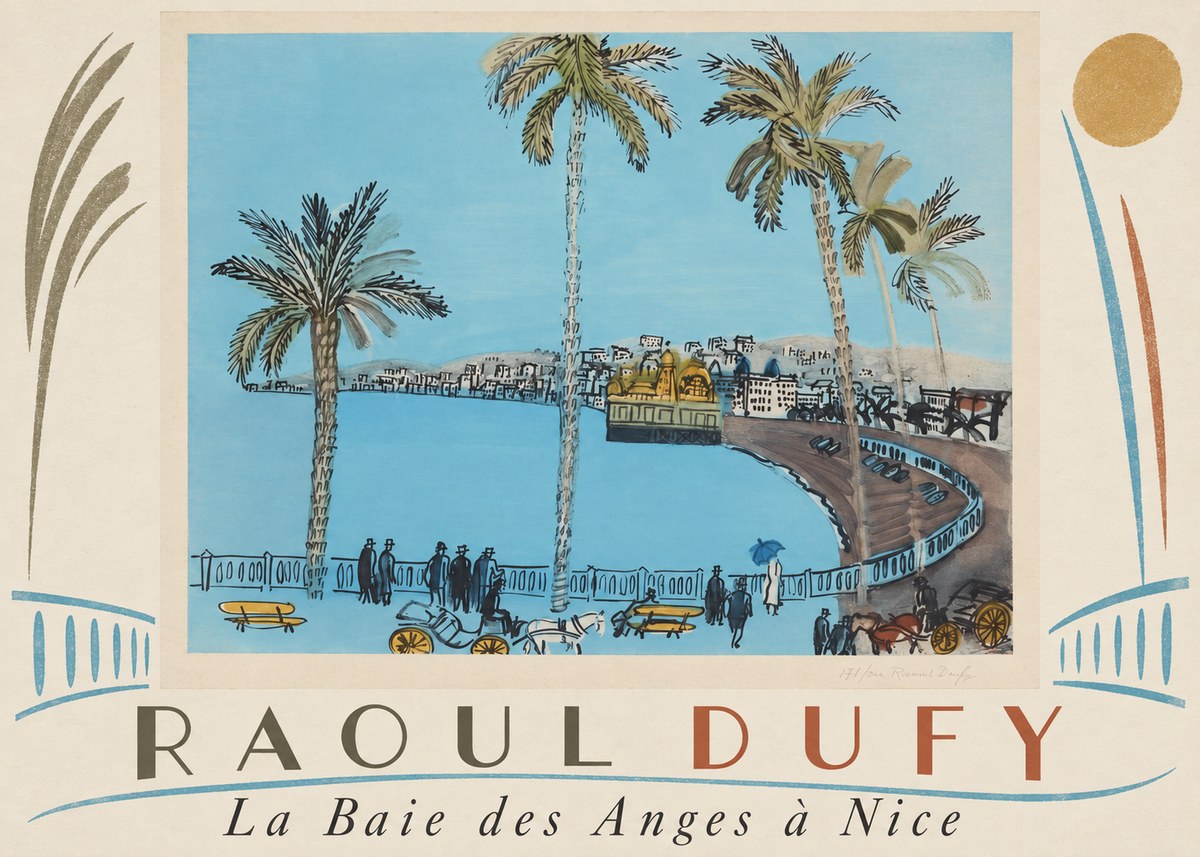 Raoul Dufy La Baie Des Anges À Nice No5 - Poster