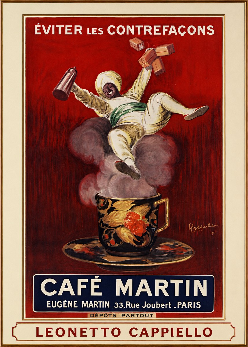 Leonetto Cappiello Café Martin No5 - Poster