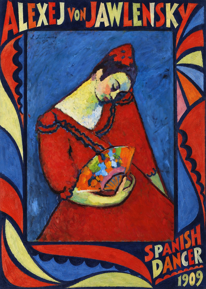Alexej von Jawlensky Spanish Dancer No6 - Poster