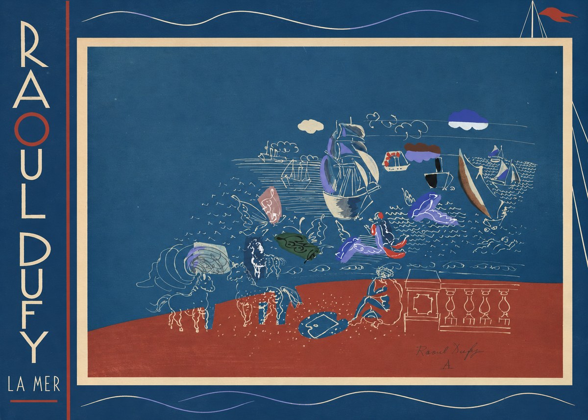 Raoul Dufy La Mer No2 - Poster