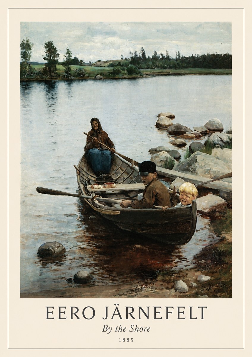 Eero Järnefelt By the Shore No1 - Poster