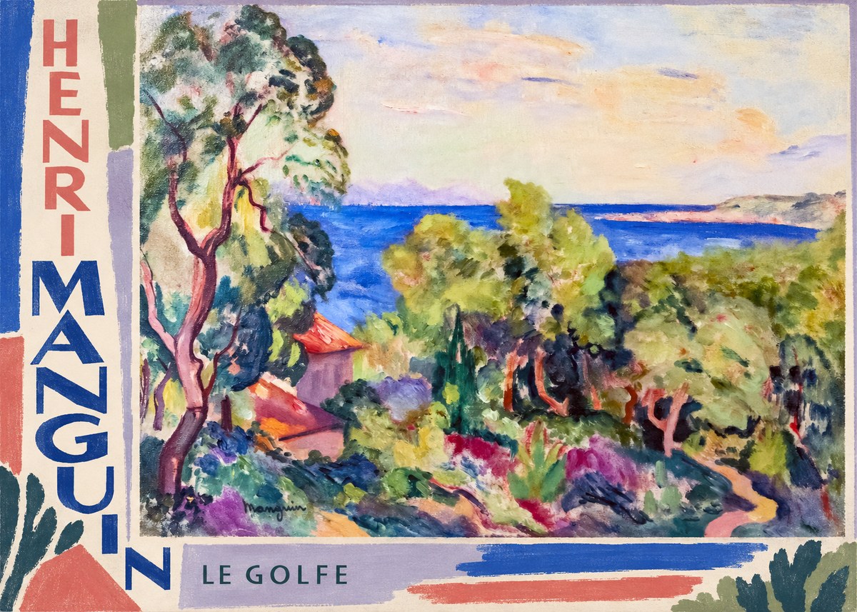 Henri Manguin Le Golfe No2 - Poster